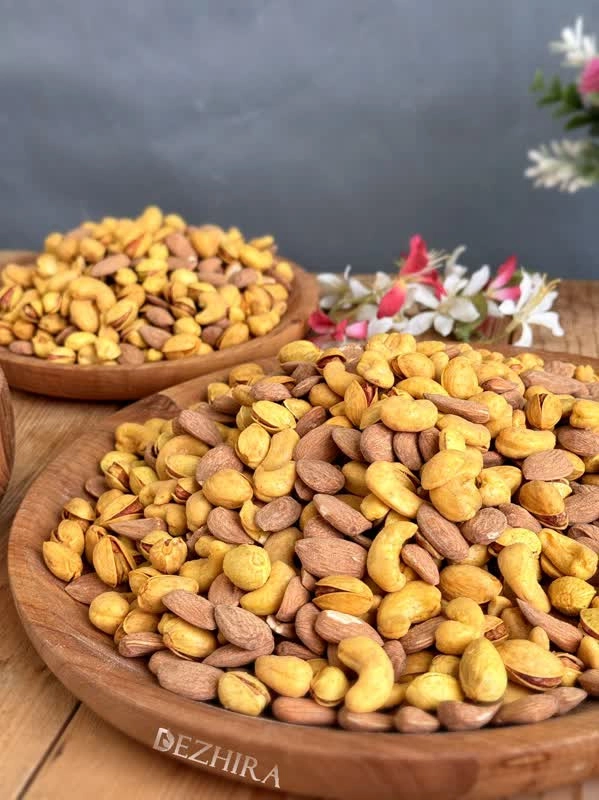 آجیل سه مغز برشته