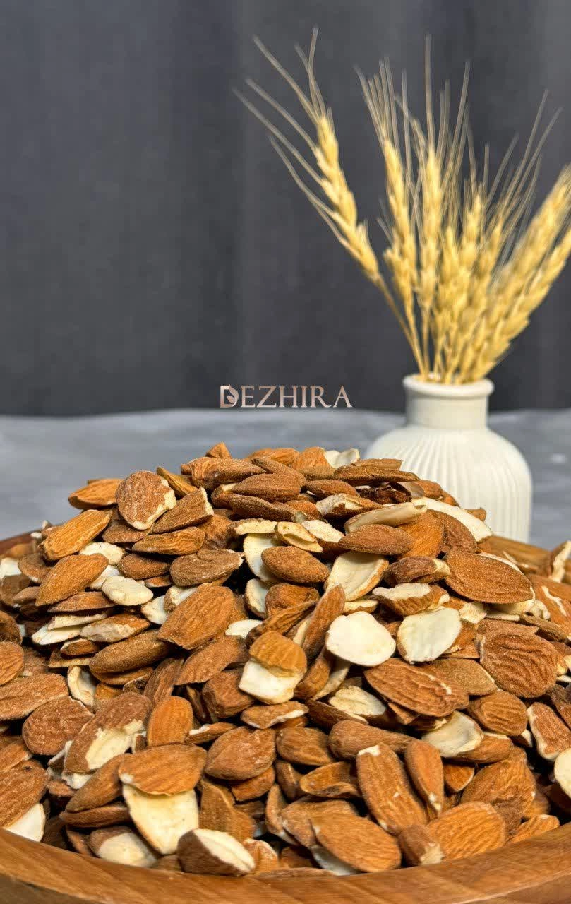 مغز بادام لپه شیرین